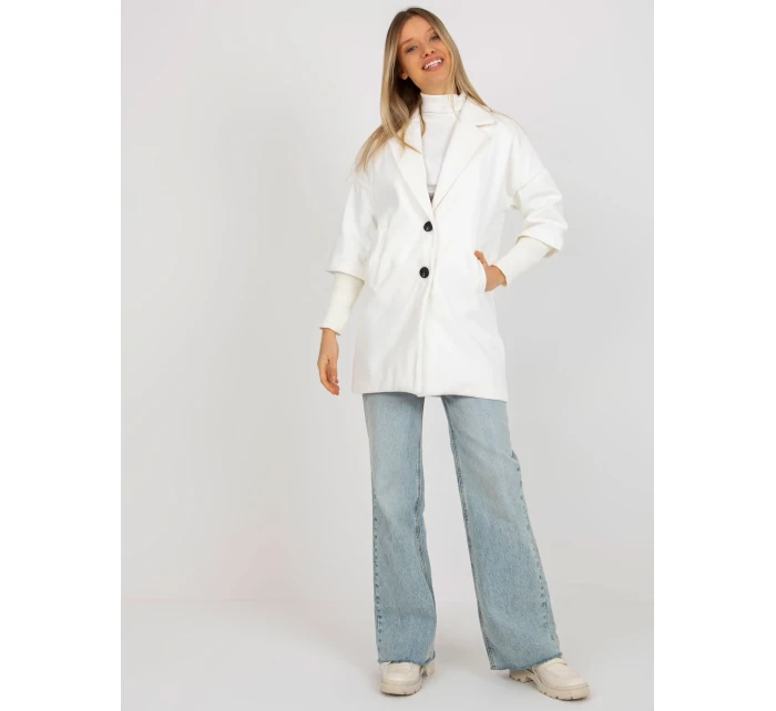Dámský kabát TW CZ BI 2021799.51 ecru - FPrice