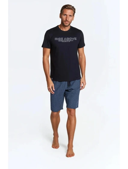 Dojo pyžamo 38883-99X Černá a tmavě modrá - Henderson