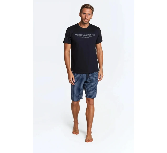 Dojo pyžamo 38883-99X Černá a tmavě modrá - Henderson