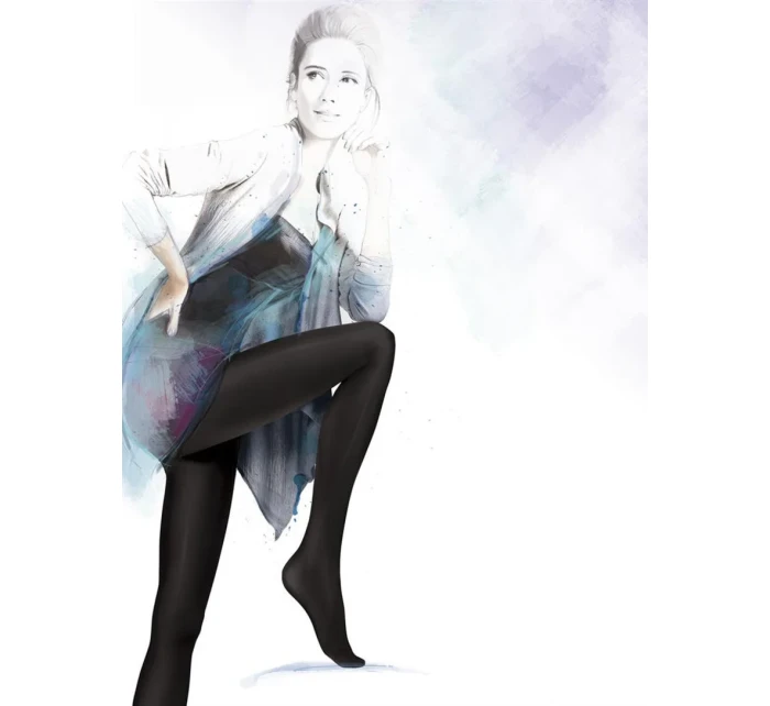 SATTI MATTI - Dámské punčochové kalhoty 3D 90 DEN - GATTA