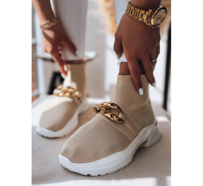 Dámské boty ELISA beige FashionStreet ZY0280 Dámské boty ELISA beige FashionStreet ZY0280