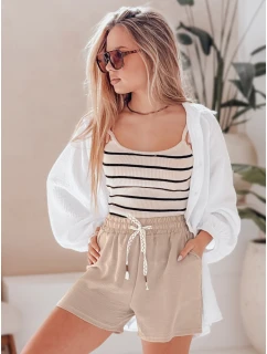 Dámské šortky NOT TOMORROW khaki FashionStreet SY0447