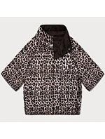 Oboustranná dámská bunda plus size s 3/4 rukávy Goodlookin chocolate/panther (M6-6308-103) Oboustranná dámská bunda plus size s 3/4 rukávy Goodlookin chocolate/panther (M6-6308-103)