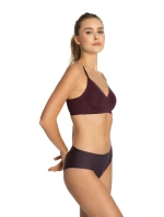 Dámské kalhotky Simple classic dark plum - JULIMEX Dámské kalhotky Simple classic dark plum - JULIMEX