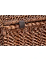 Košík na kolo proutěný přední 45x30x25cm BICYCLE GEAR