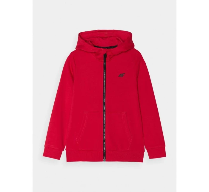 Chlapecká mikina na zip s kapucí 4F Junior Chlapecká mikina na zip s kapucí 4F Junior