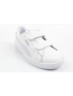 Dětské sportovní boty Puma Smash 3.0 – bílé kožené módní tenisky Dětské sportovní boty Puma Smash 3.0 – bílé kožené módní tenisky