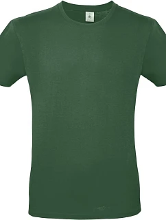 B&C #E150 Tričko 01.001T bottle green