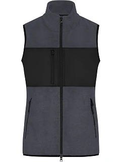JN Dámská fleecová vesta 02. carbon/black model 22538334 - Daiber