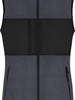 JN Dámská fleecová vesta 02. carbon/black model 22538334 - Daiber