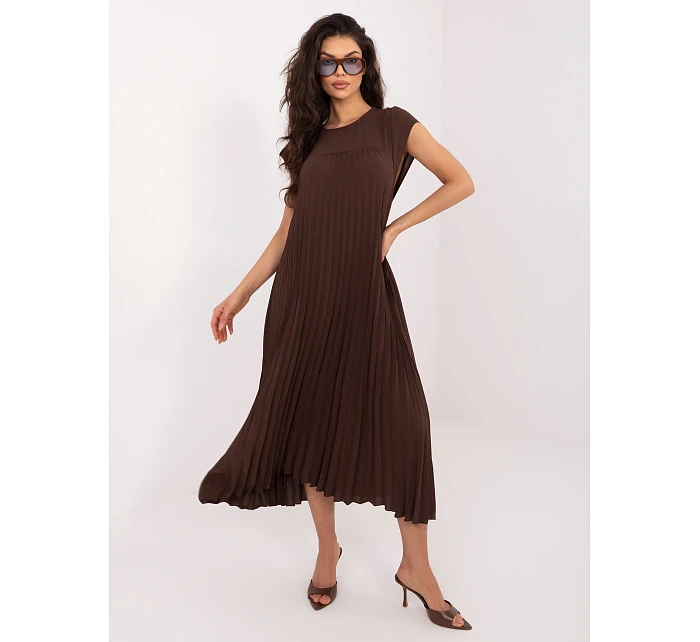 Šaty IT SK 19552.72 tmavě hnědé