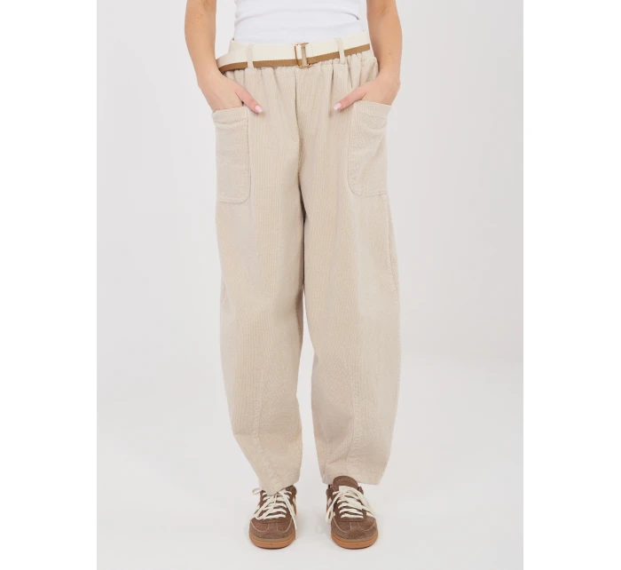 Spodnie IT SP model 22029943 jasny beżowy - FPrice
