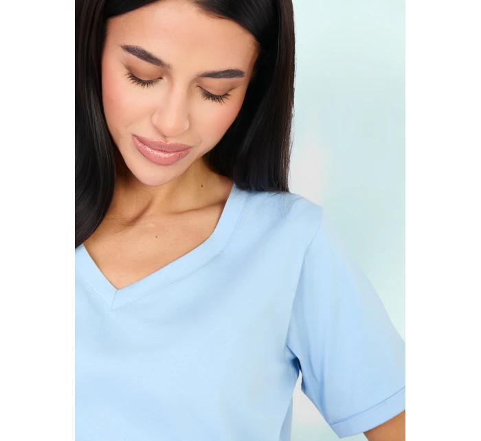 T shirt RV TS model 21888929 jasny niebieski - FPrice T shirt RV TS model 21888929 jasny niebieski - FPrice