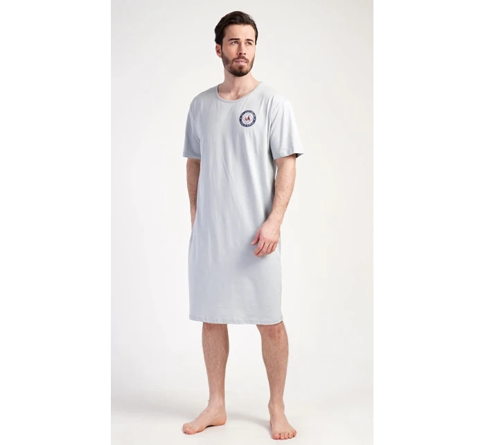 Pánská noční košile s krátkým rukávem Sea