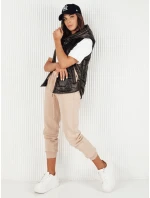 Dámská prošívaná vesta NICOLAS černá FashionStreet TY4120 Dámská prošívaná vesta NICOLAS černá FashionStreet TY4120