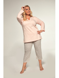 Dámské pyžamo model 18885603 Cindy 3/4 3XL5XL - Cornette