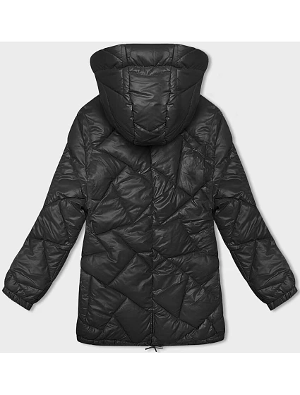 Černá dámská zimní prošívaná bunda model 21246192 - J.STYLE