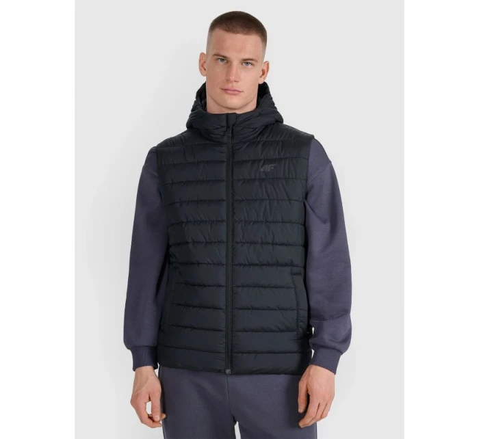 Pánské tričko bez rukávů se syntetickou výplní model 21812069 - 4F Pánské tričko bez rukávů se syntetickou výplní model 21812069 - 4F