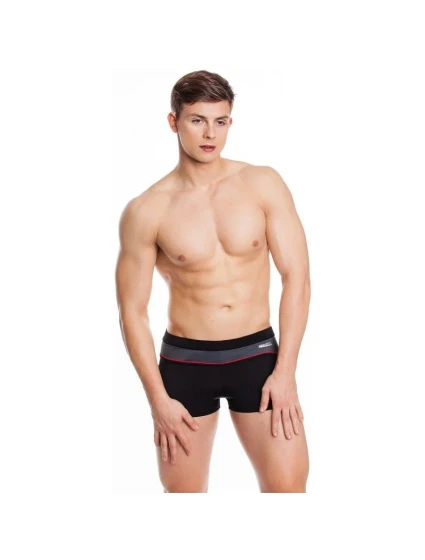 Pánské plavky model 15937121 M 410 černé - Aqua-Speed