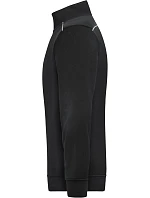 Daiber JN 895 Pracovní mikina s 1/4 zipem - Solid 02.0895 black