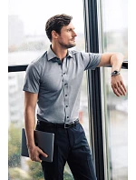 J.Harvest & Frost YB 50 S/S Regular Men košile s krátkým rukávem grey model 22459893 J.Harvest & Frost YB 50 S/S Regular Men košile s krátkým rukávem grey model 22459893
