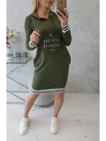 Khaki šaty Brooklyn