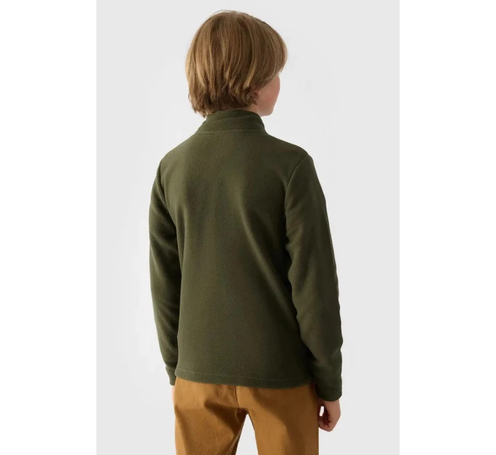 Fleecová Mikina S  Khaki model 21674835 - 4F