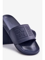 Lehké Pánské Pantofle S Big Star Tmavě Modré model 21677529 - Big Star Shoes