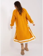 Kardigan BA SW  ciemny żółty model 19005868 - FPrice