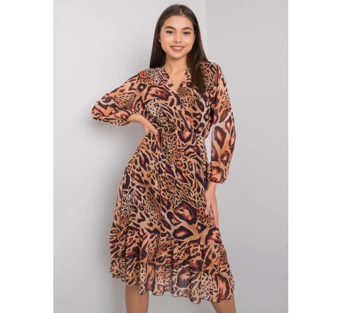 Šaty EM SK 2910 4.97 světle hnědá