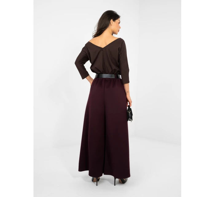 Kalhoty IT SP 17872.29 tmavě fialové Kalhoty IT SP 17872.29 tmavě fialové