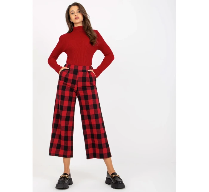 Spodnie LK SP model 21127104 czarno czerwony - FPrice