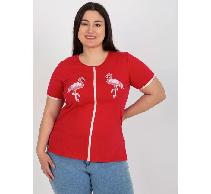 Tričko LK TS 506819.74P červená Tričko LK TS 506819.74P červená