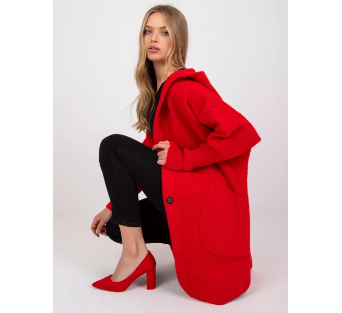 Dámský kabát MBM PL model 21954141 červený - FPrice