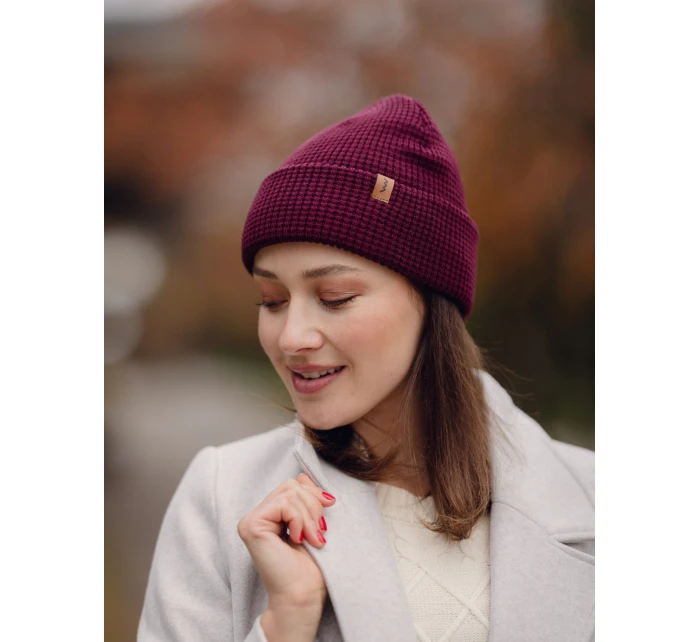 Unisex čepice Vuch Mysa Burgundy Unisex čepice Vuch Mysa Burgundy