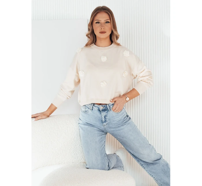 dámský svetr béžový Dstreet model 21972972 - FashionStreet