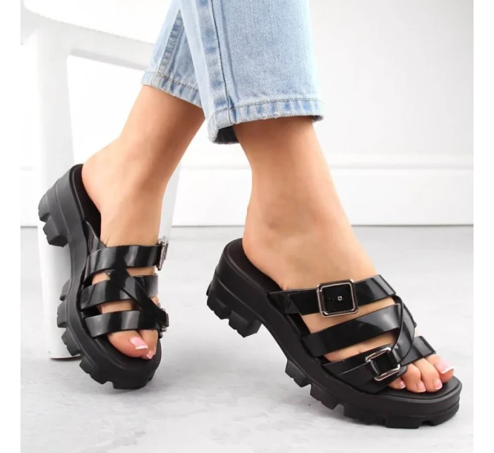 žabky s podpatkem W model 20183834 - Zaxy žabky s podpatkem W model 20183834 - Zaxy