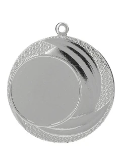 Obecná stříbrná medaile s místem pro emblém 25 mm z oceli