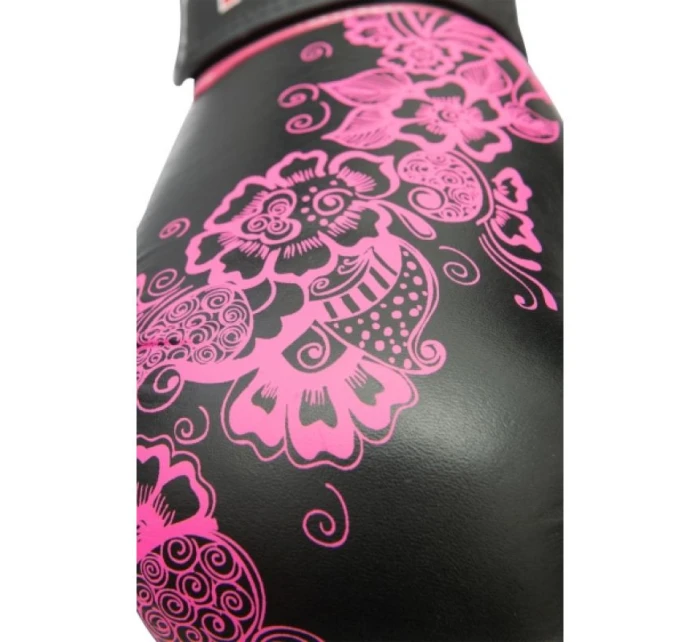 Boxerské rukavice  10 oz bílé a růžové model 21767800 - TOP TEN