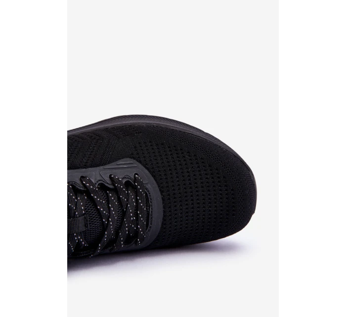 Klasické pánské sportovní boty černé McBraun