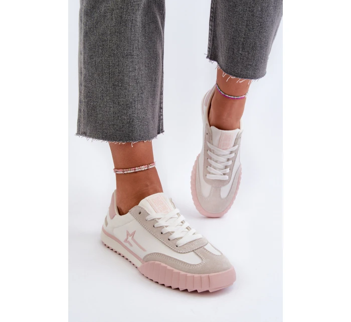 Nízké dámské tenisky Big Star NN274868 růžové Nízké dámské tenisky Big Star NN274868 růžové