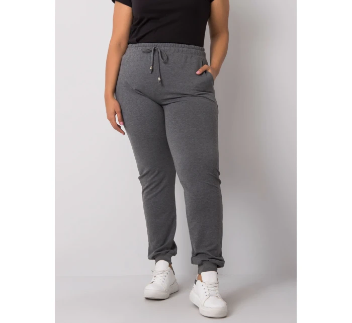 RV DR 6301.88 tepláky tmavě šedé RV DR 6301.88 tepláky tmavě šedé