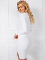 RV SK šaty model 14835685 bílá - FPrice RV SK šaty model 14835685 bílá - FPrice