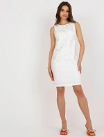 Dámské šaty 059-1.29 krémové -FPrice