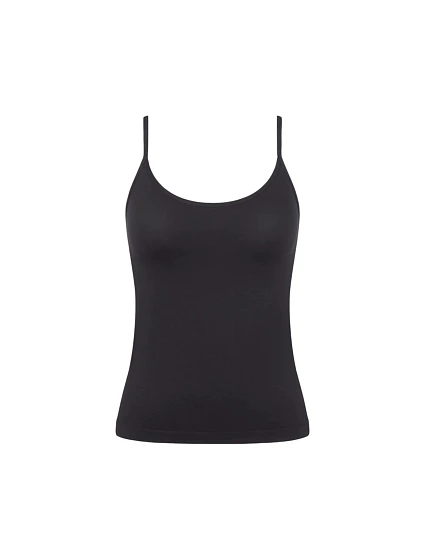 Dámské tílko GO Sense Spaghetti Top - BLACK - černé 0004 - SLOGGI Dámské tílko GO Sense Spaghetti Top - BLACK - černé 0004 - SLOGGI