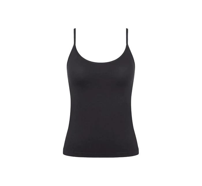 Dámské tílko GO Sense Spaghetti Top - BLACK - černé 0004 - SLOGGI Dámské tílko GO Sense Spaghetti Top - BLACK - černé 0004 - SLOGGI