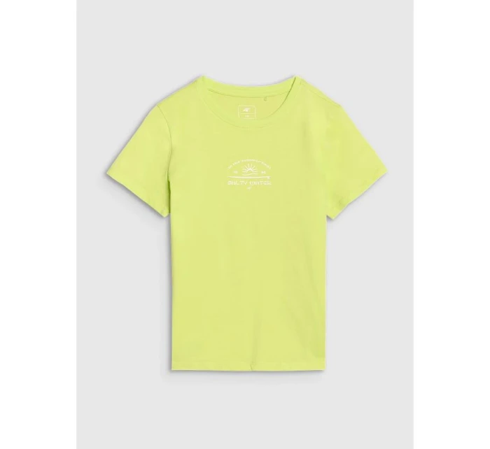 Dívčí tričko s potiskem model 21436061 - 4F Dívčí tričko s potiskem model 21436061 - 4F