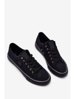 Pánské Textilní Tenisky Big Star RR174338 Černé