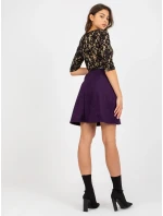 Sukienka LK SK  ciemny fioletowy model 21110891 - FPrice