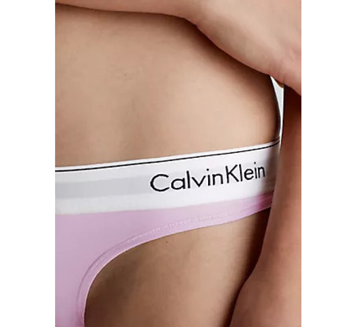 Spodní prádlo Dámské kalhotky THONG 0000F3786EFTW - Calvin Klein